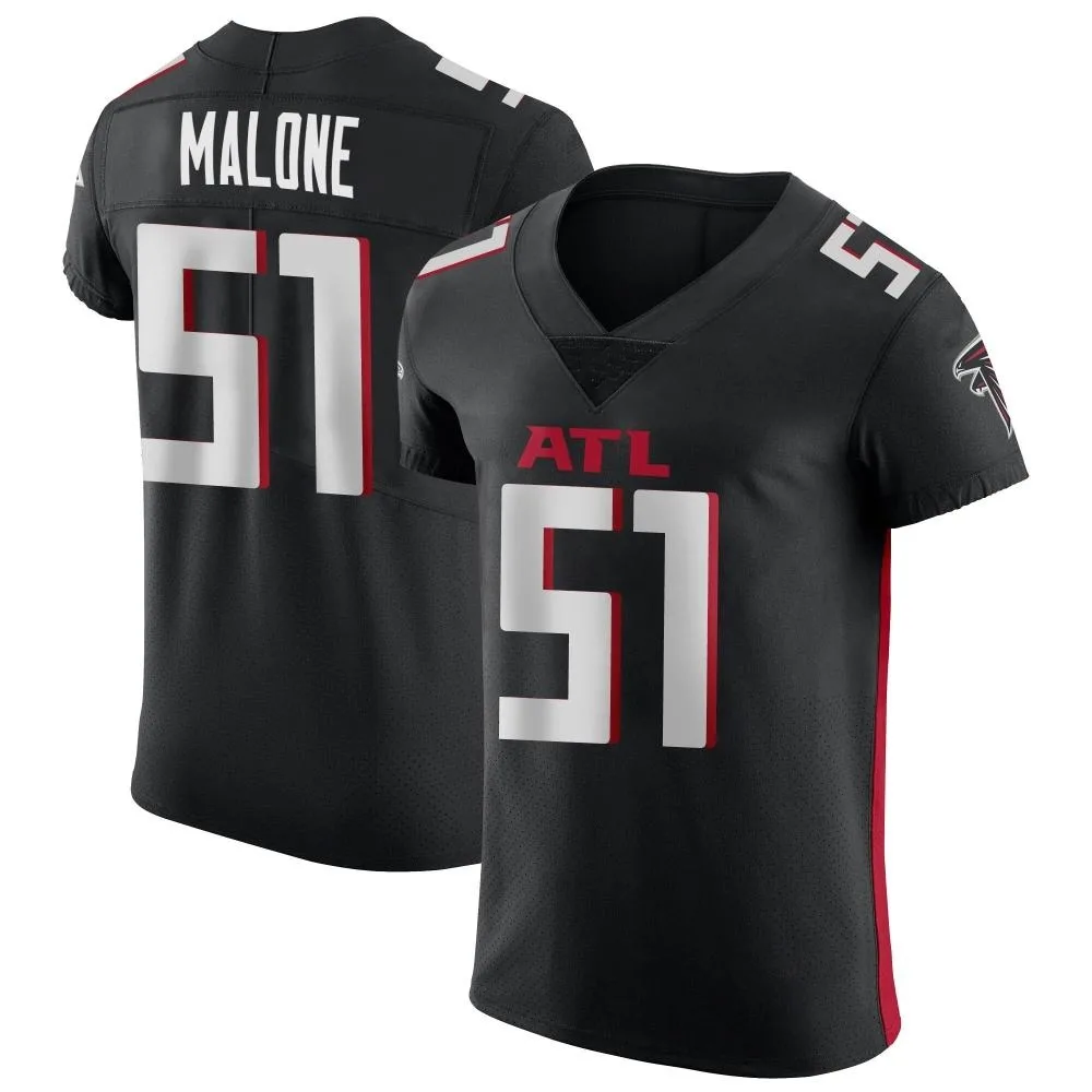Deangelo Malone Atlanta Falcons DeAngelo Malone Men's Nike Alternate Jersey - Elite Black