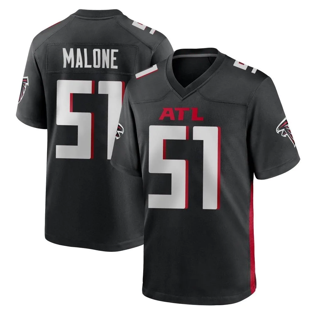 Deangelo Malone Atlanta Falcons DeAngelo Malone Men's Nike Alternate Jersey - Game Black