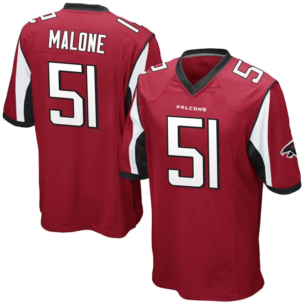 Deangelo Malone Atlanta Falcons DeAngelo Malone Men's Nike Team Color Jersey - Game Red